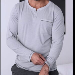 NEW - Lunya Lahgo Restore long sleeve Henley